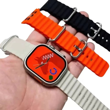 Yeni Nesil 3 Kordonlu Kol Saati 49 MM Amoled Ekran Akıllı Saat