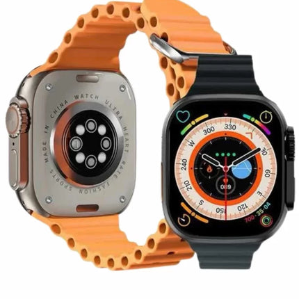 Ultra Akıllı Saat 49 Mm Çift Kordonlu Arama Cevaplama Bluetooth Bağlantılı