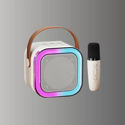 Bluetooth Karaoke Mikrofon ve Hoparlör Seti Taşınabilir