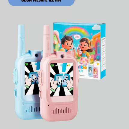 Görüntülü Walkie Talkie Çocuklar İçin Video İnterkomlu Oyuncak