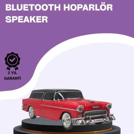LED Farlı 10W Güçlü Ses Çıkışlı Bluetooth Hoparlör