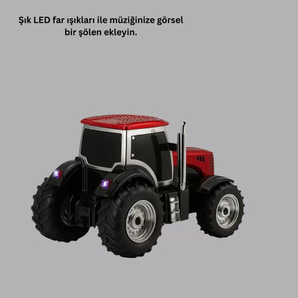 LED Işıklı Kablosuz Bluetooth Hoparlör Güçlü Ses Çıkışı