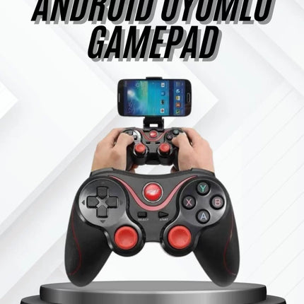 Yeni Nesil X3 Gamepad Android Uyumlu Telefon Tutucu Özellikli Joystick