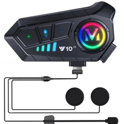 Bluetooth 5.3 Kask İçi Intercom Kulaklık 1000 m Mesafe 1000 mAh