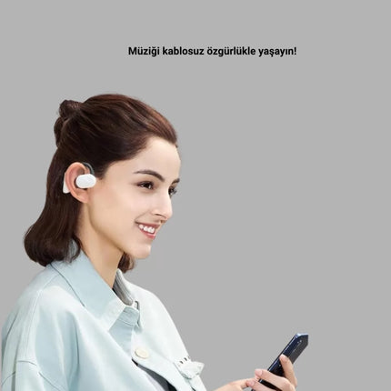 Kablosuz Bluetooth Kulaklık – Otomatik Eşleşme, Tek Tuş Kontrol, Stereo Ses