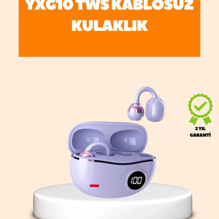 YXG10 Klipsli Açık Kulaklık – Spor İçin Uygun, APTX Ses, Ergonomik Yapı
