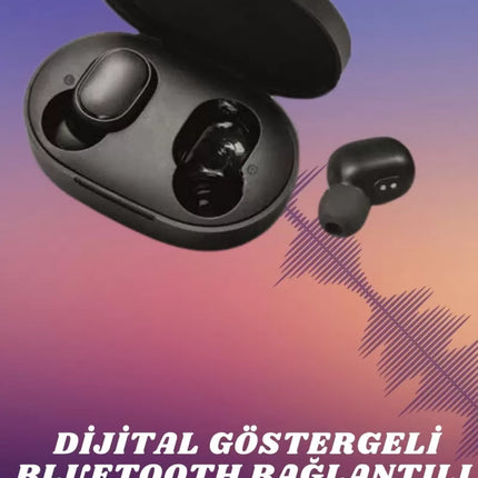 Kablosuz Kulak İçi Bluetooth Kulaklık Stereo Dokunmatik Kontrollü Kulaklık