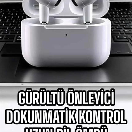 3.Nesil TWS Bluetooth Kulaklık Mikrofonlu ANC Özelliği Dokunmatik Kontrol