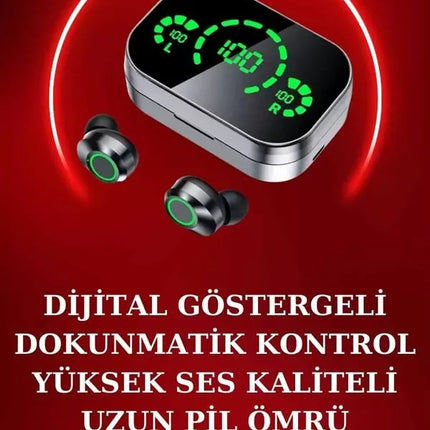Yeni Model Akıllı Saat ve Ucuz Kaliteli Bluetooth Kulaklık Amoled Ekran Aynalı