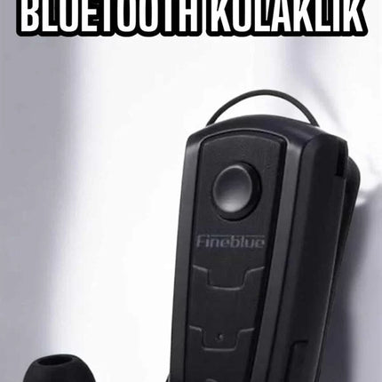 Makaralı Bluetooth Kulaklık Çağrı Cevaplama Kablolu Uzun Pil Ömrü