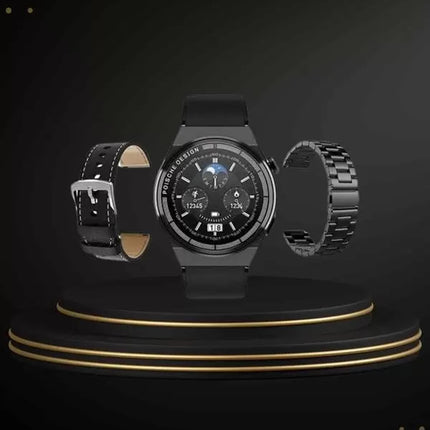 Kablosuz Bluetooth Kulaklık ve Kordon Hediyeli Akıllı Saat Nabız Ölçer Uzun Pil Ömrü