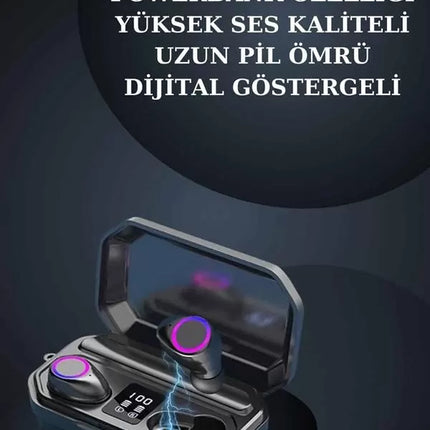 Yeni Nesil Kampanyası Bluetooth Bağlantılı Akıllı Saat ve Kablosuz Kulaklık Dijital Göstergeli
