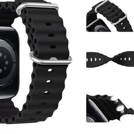 Akıllı Saat Bluetooth Bağlantılı NFC ve GPS Uyumlu Nabız Ölçer Sesli Görüşme Yeni Nesil