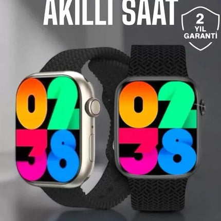 Yeni Nesil Akıllı Saat Arama Cevaplama GPS Takibi Adımsayar NFC Özelliği