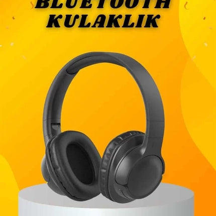 Kulak Üstü Bluetooth Kulaklık Ayarlanabiilir Uzun Pil Ömrü Kablosuz 5.0 Bluetooth