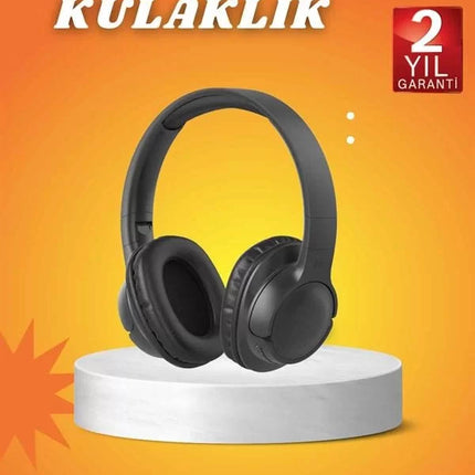 Kablosuz Bluetooth Kulaklık Kulak Üstü Mikrofonlu 5.0 Bluetooth ANC Özelliği