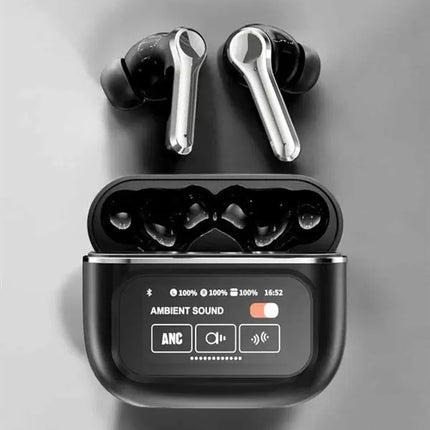 Yeni Nesil Bluetooth Kulaklık Ekranlı Yüksek Ses Kaliteli Uzun Şarj Süreli