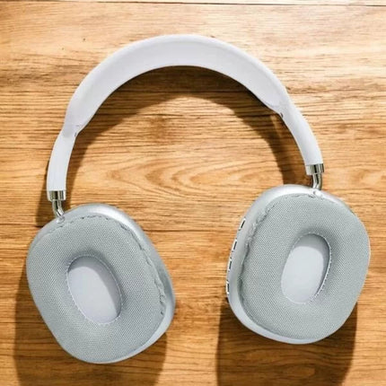 P9 Plus Kablosuz Kulak Üstü Bluetooth Kulaklık Beyaz Mikrofonlu Kulaküstü Kablosuz Kulaklık