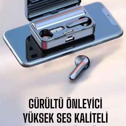 Telefon Standlı Bluetooth Kulaklık Aynalı Yüksek Ses Kaliteli