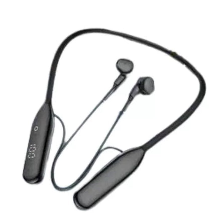 100 Saat Kablolu Boyun Askılı Dijital Göstergeli Bluetooth Kulaklık