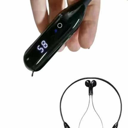 100 Saat Kablolu Boyun Askılı Dijital Göstergeli Bluetooth Kulaklık