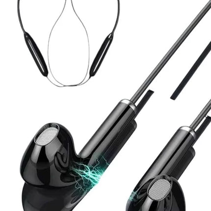 Kablolu Kulak İçi Bluetooth Kulaklık 60 Saat ANC Özellikli Boyun Bantlı
