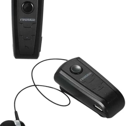 Makaralı Bluetooth Kulakiçi Yaka Kulaklığı Kablosuz Kulaklık