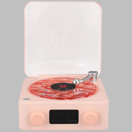 Retro Kristal Netliğinde Ses – Gece Işıklı Retro Bluetooth Hoparlör Yeni Nesil
