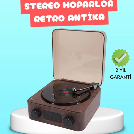 3-1 Arada Gece Lambalı Bluetooth Hoparlör – Saat Ekranlı Stereo Ses