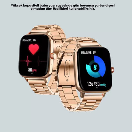 41 mm Kavisli Kasa Akıllı Saat IOS ve Android Uyumlu
