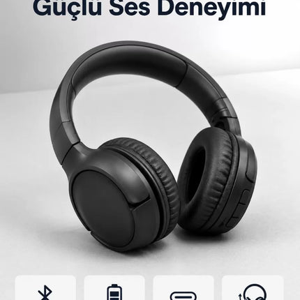 2025 Model Kulak Üstü Bluetooth Hoparlör ANC Özellikli