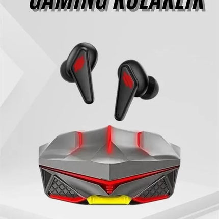 Profesyonel TWS Işıklı Kablosuz Bluetooth Kulaklık Oyuncu Kulaklığı