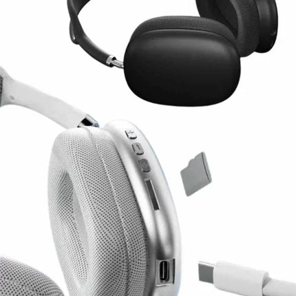 2025 Model Kulak Üstü Kablosuz Bluetooth Kulaklık Gürültü Azalta Uzun Pil