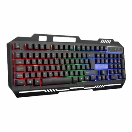Işıklı Oyuncu Q Klavye Mouse Seti Siyah Gaming Oyuncu Klavye