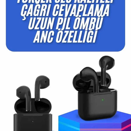 Kablosuz Bluetooth Kulaklık TWS Pro5 Kulaklık ANC Özelliği Dokunmatik Kontrol