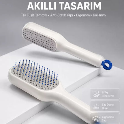 Kolay Temizlenen Fırçası Evcil Hayvanlara Özel Tüy Temizleme
