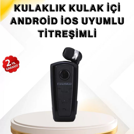 Gürültü Önleyici Fineblue F910 Bluetooth Kulaklık Klipsli Model