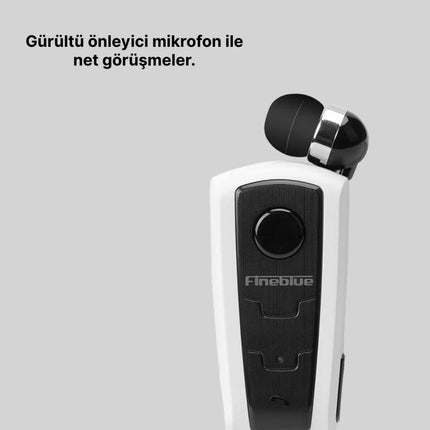 Gürültü Önleyici Fineblue F910 Bluetooth Kulaklık Klipsli Model