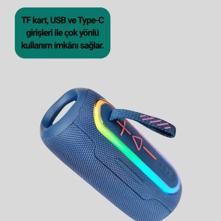 Uzun Pil Ömürlü Bluetooth 5.1 Hoparlör Yeni Nesil