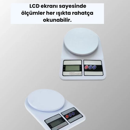 Hassas Tartım İçin Dijital Mutfak Terazisi – 10kg / 1g