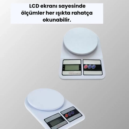 Taşınabilir Dijital Terazi – Çift Ölçü Birimi Destekli