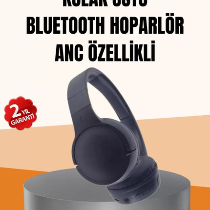 Ayarlanabilir Baş Bantlı Kablosuz Kulak Üstü Kulaklık