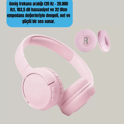 Ayarlanabilir Baş Bantlı Kablosuz Kulak Üstü Kulaklık
