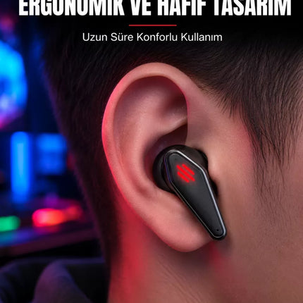 Led Işıklı Kablosuz Gaming Kulaklık Ergonomik Tasarım Yeni Nesil