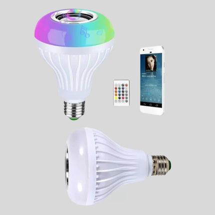 Bluetooth Hoparlörlü LED Ampul – 12W Enerji Tasarruflu