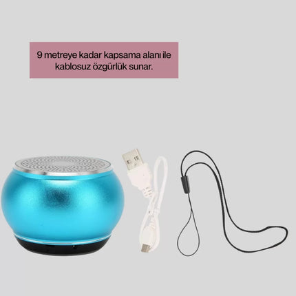 Kablosuz Bluetooth 5.0 Hoparlör | Kompakt ve Güçlü Ses