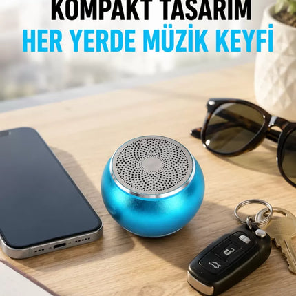 Taşınabilir Bluetooth Hoparlör  Eller Serbest Arama Özellikli Yeni Nesil
