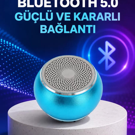 Mini Bluetooth Speaker | Uzun Pil Ömrü, Şık ve Hafif Tasarım Yeni Nesil