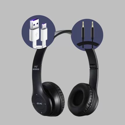 Katlanabilir Tasarımlı Bluetooth 5.0 Kulaklık | Eller Serbest Arama ve Çift Cihaz Desteği