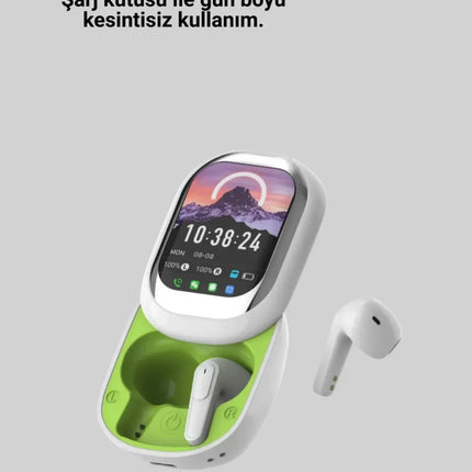 Dokunmatik Ekranlı Aktif Gürültü Azaltma Özellikli Kablosuz Kulaklık V5.4